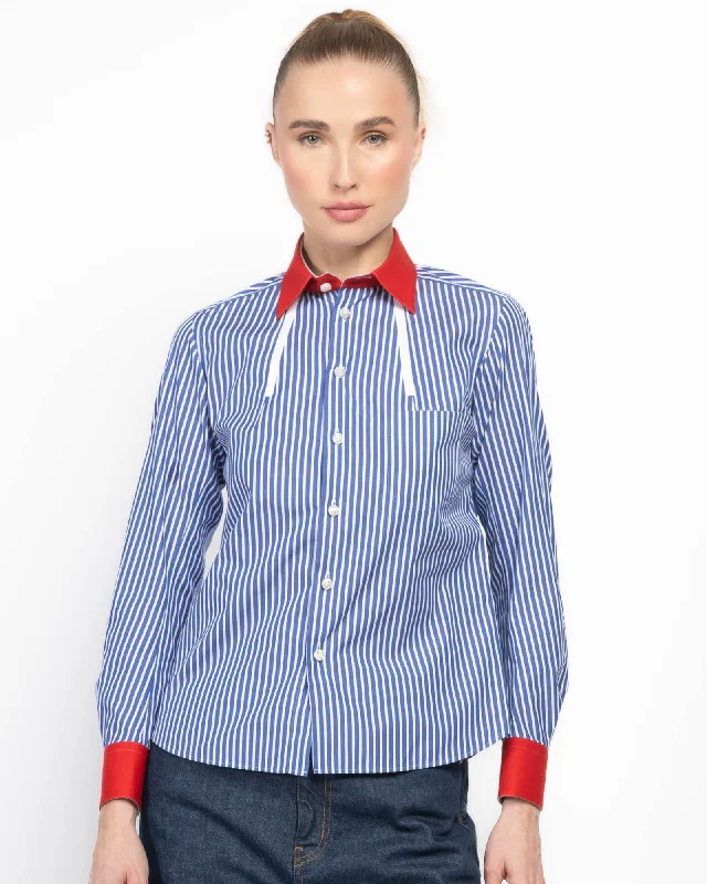 Classic Standard Shirt Elegant Longline Short Shirt