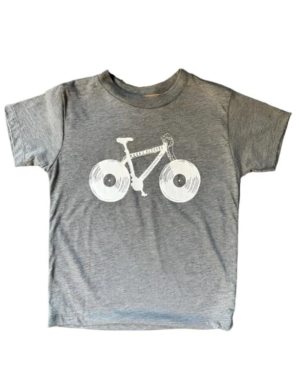 Kid's Moon's Bike T-Shirt Graphic T-Shirt Round Neck Polyester