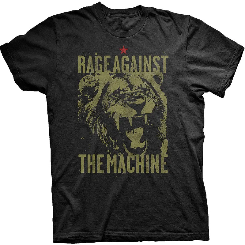 Rage Against The Machine | Official Band T-shirt | Pride Solid Print Embellished