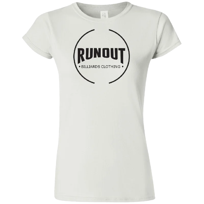 Runout Billiards Clothing - Gildan Softstyle Ladies' T-Shirt Thin T-Shirt Open Front Quick Dry