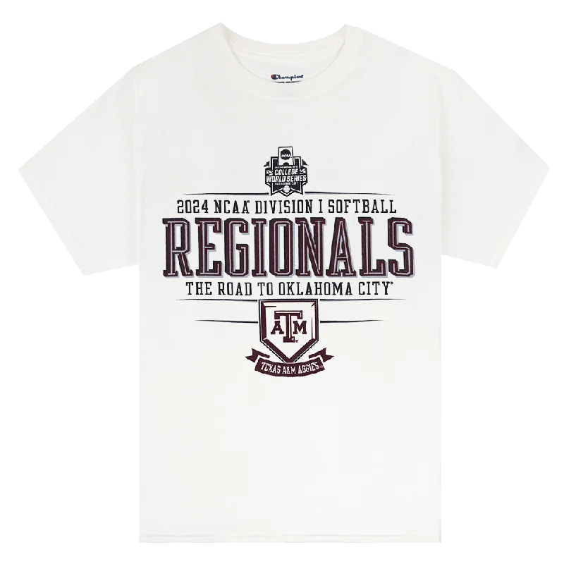 Texas A&M 2024 Softball Regionals T-Shirt Anti-Shrink Durable Soft