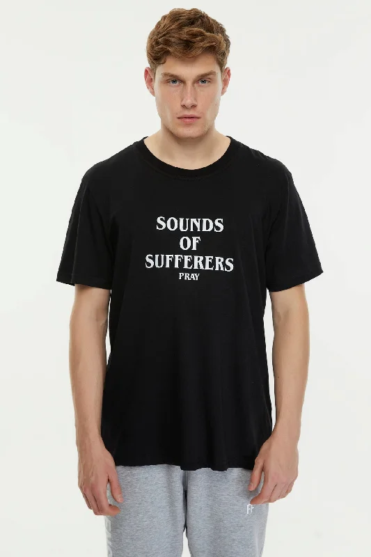 Sounds of Sufferers Pray / T-shirt Spandex Blend Rayon Blend Denim Blend