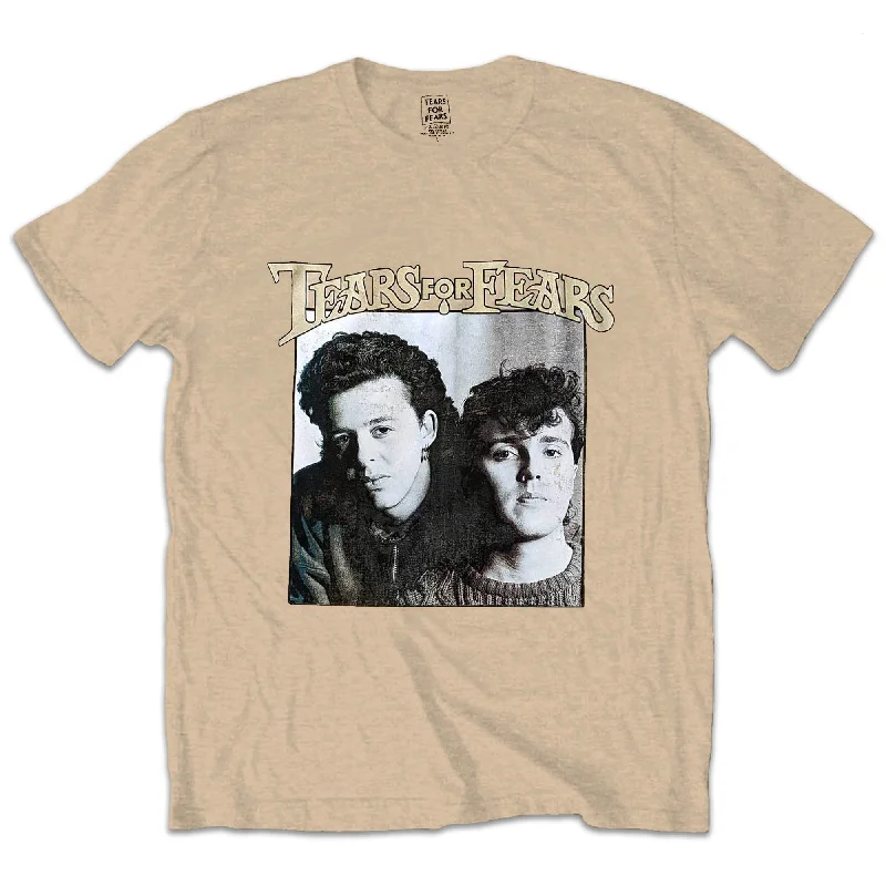 Tears For Fears | Official Band T-shirt | Throwback Photo Zippered Buttoned Snapped