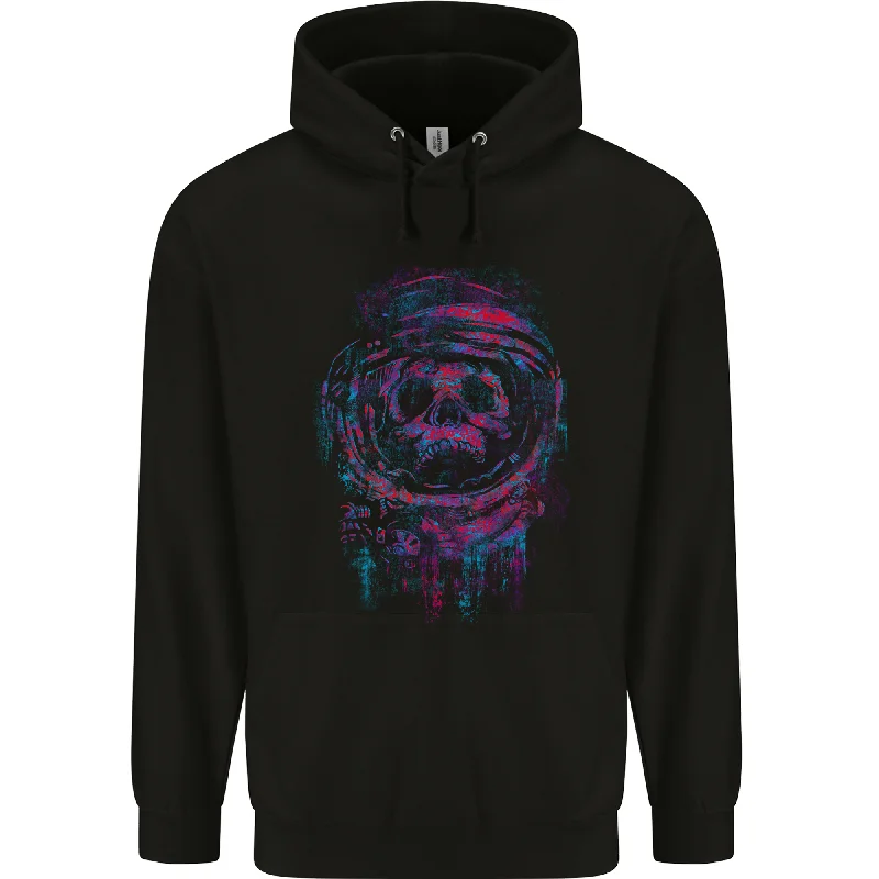 Astro Skull Astronaut Space Mens 80% Cotton Hoodie Hoodie with Patch Decorative Personalized