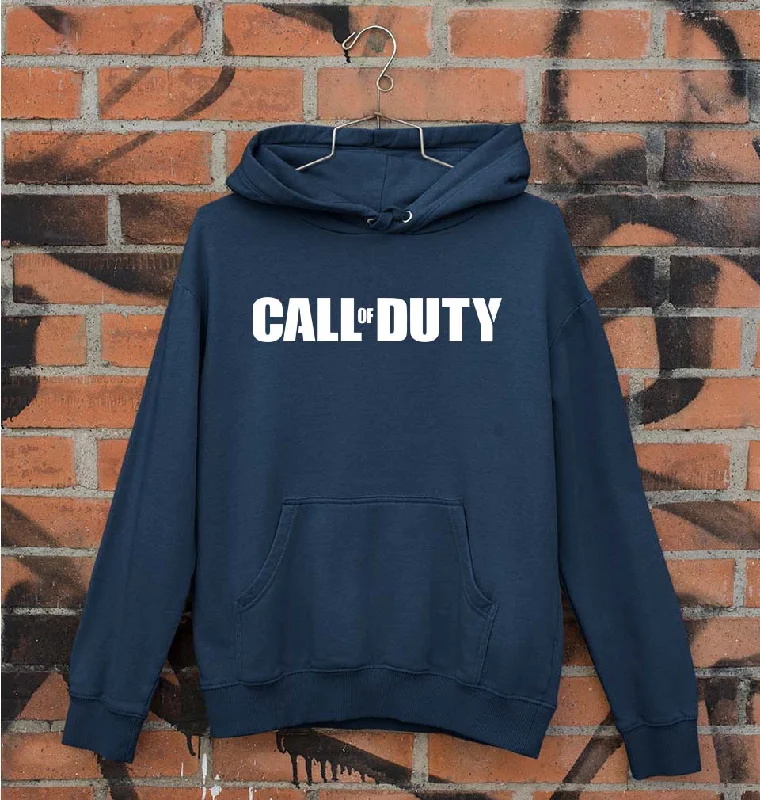 Call of Duty Unisex Hoodie for Men/Women Hoodie with Monochrome Minimalist Simple