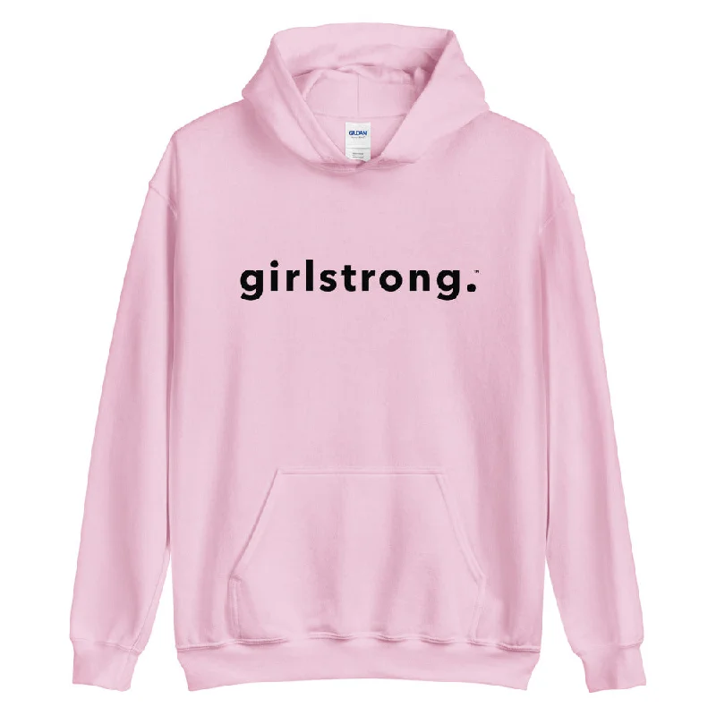 THE ESSENTIAL UNISEX HOODIE PINK Hoodie with Sequins Glamorous Eye-catching