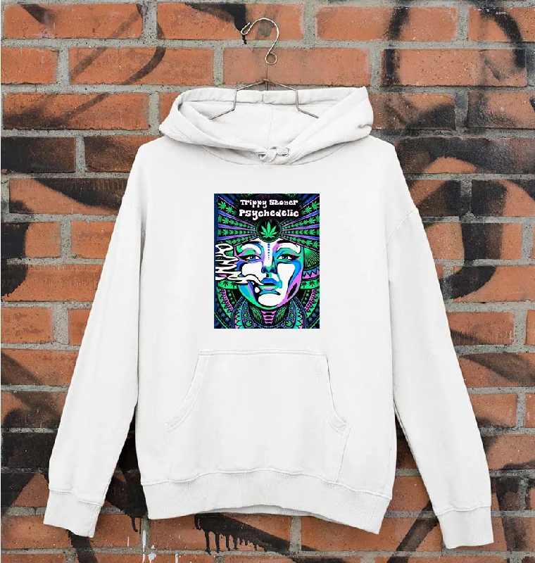 Trippy Stoner Psychedelic Unisex Hoodie for Men/Women Hoodie with Hem Patch Decorative Personalized