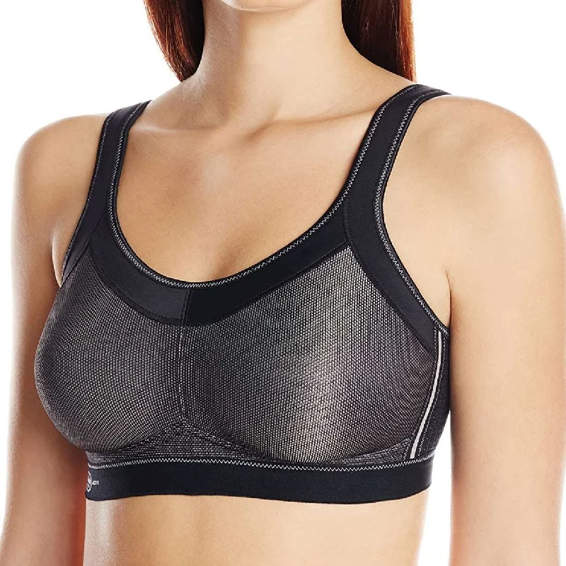 ANITA 5529 MOMENTUM WIRE FREE SPORTS BRA Elegant Lace Lingerie