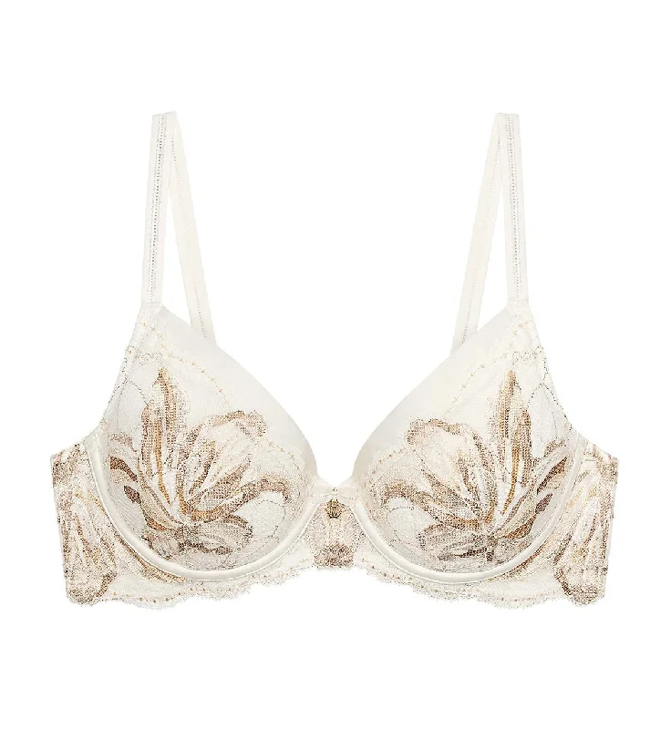 ARTISAN LACE WIRED PUSH UP BRA Casual Bralette Set