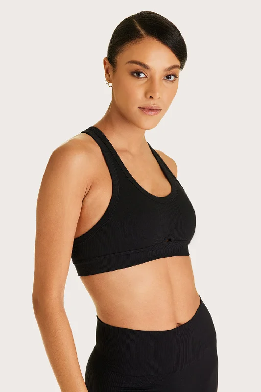 Barre Racer Bra Comfortable Lace Bra