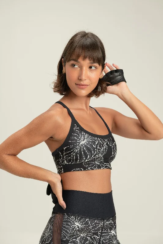 Bossa Sports Bra Floral Lace Bra