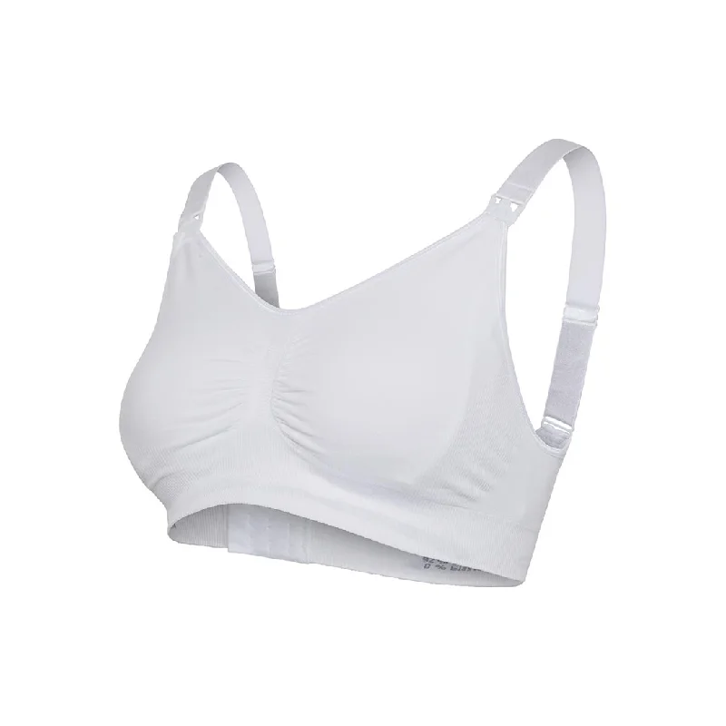 Carriwell Padded Maternity + Nursing Bra - White Adjustable Fit Bra