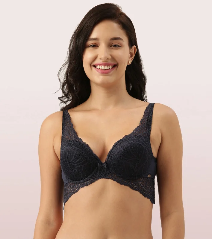 Butterfly Cleavage Enhancer Plunge Push-Up Bra Push-Up Wireless Bra