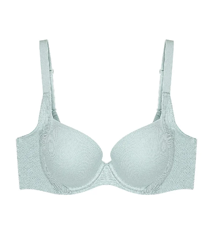 INVISIBLE INSIDE-OUT DELICATE WIRED PADDED BRA Sexy Mesh Bra