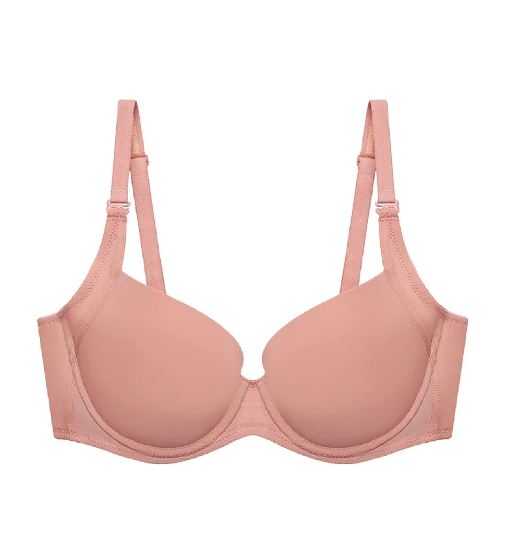 INVISIBLE INSIDE-OUT WIRED PADDED BRA Feminine Lace Bra