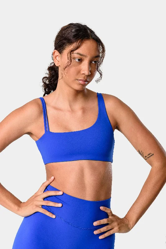 Ivy Sports Bra - Galactic Cobalt Chic Lace Bra