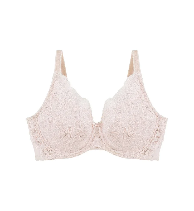 NATURAL ELEGANCE PURE WIRED PADDED BRA Chic Lace Bra