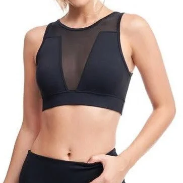 Women's Mesh Sports Bra - Oceanside Cotton Comfort Bra