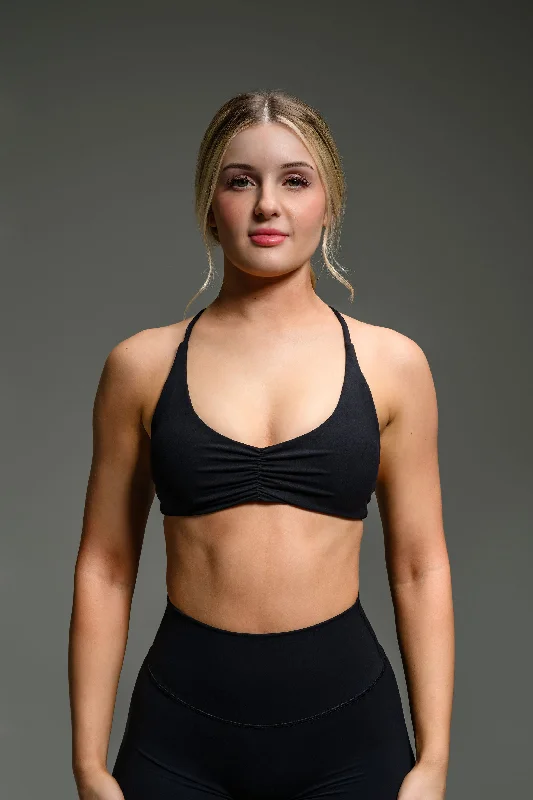 Sienna Alura Sports Bra - Black Light Padded Bra