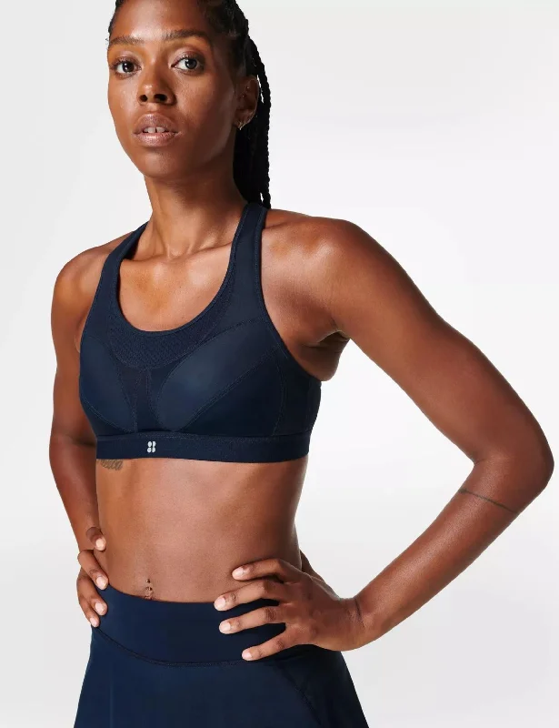 Ultra Running Bra - Navy Blue Contour Bra Style