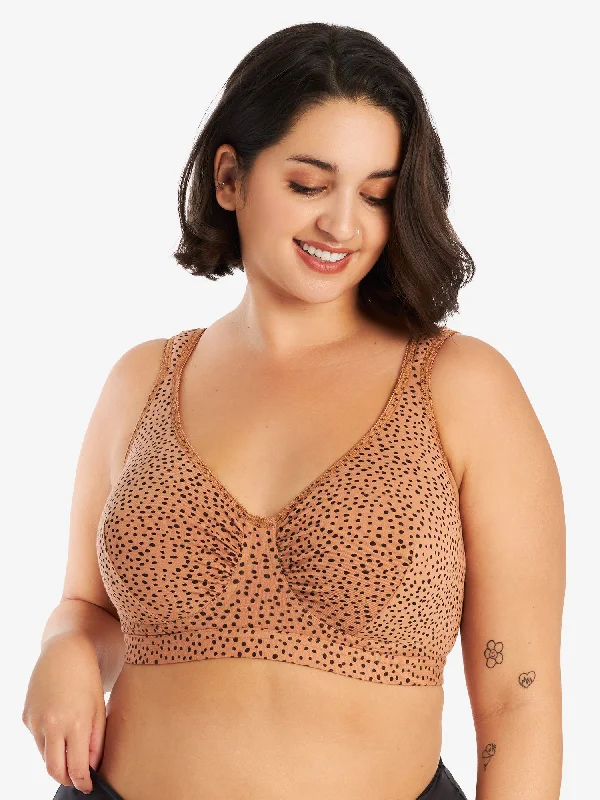 The Evie - All-Day Cotton Comfort Bra Stretchy Full Coverage