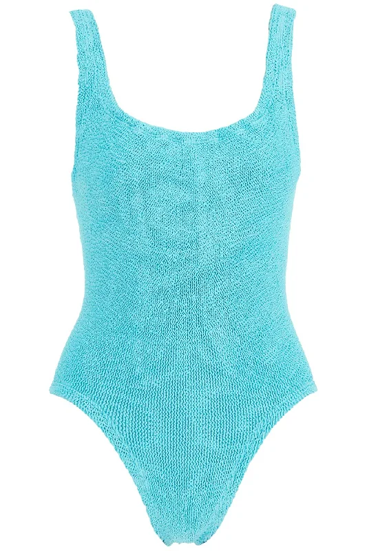 One-piece Square Neck Swims Adjustable Bikini Bottoms