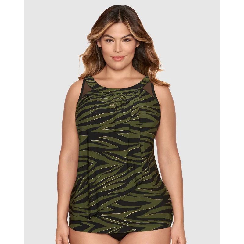 Seabra Ursula Underwired Tankini Top PLUS Ruffled Swimsuit Top