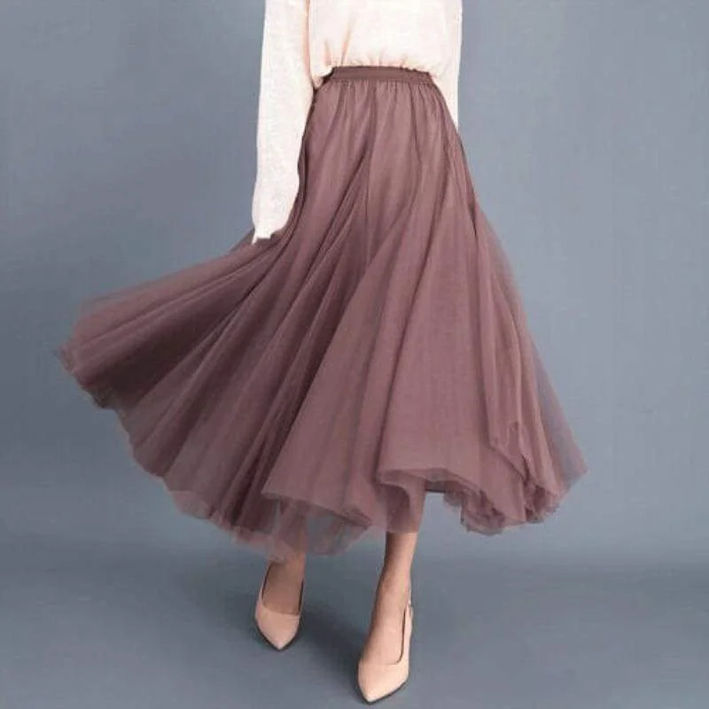 FashionSierra - New Fashion Women Boho Double Layer Long Maxi Dress Elegant Maxi Dress with Drapes FashionSierra - New Fashion Women Boho Double Layer Long Maxi Dress Elegant Maxi Dress with Drapes