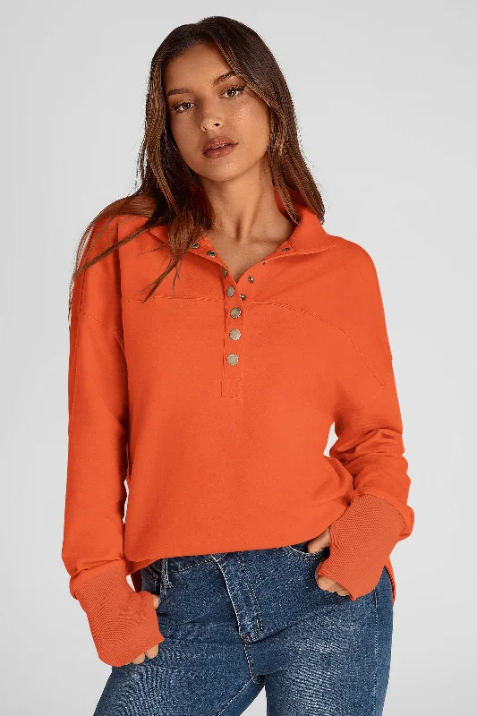 Women's Fall Fashion Button Up Sweatshirt Long Sleeve V Neck Loose Fit Casual Trendy Going Out Pullover Tops Hooded Sweatshirt Casual Wear Street Style Women's Fall Fashion Button Up Sweatshirt Long Sleeve V Neck Loose Fit Casual Trendy Going Out Pullover Tops Hooded Sweatshirt Casual Wear Street Style