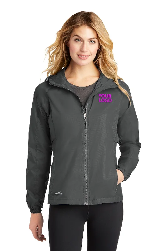 Eddie Bauer Ladies Custom Packable Wind Jackets, Grey Steel Oversized Jacket Tailored Jacket Straight Jacket Eddie Bauer Ladies Custom Packable Wind Jackets, Grey Steel Oversized Jacket Tailored Jacket Straight Jacket