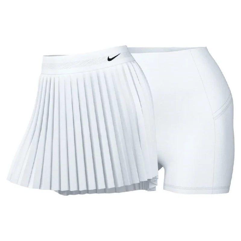 Nike Women's Dri-FIT Printed Club Skirt (White/Black) lace skirt intricate