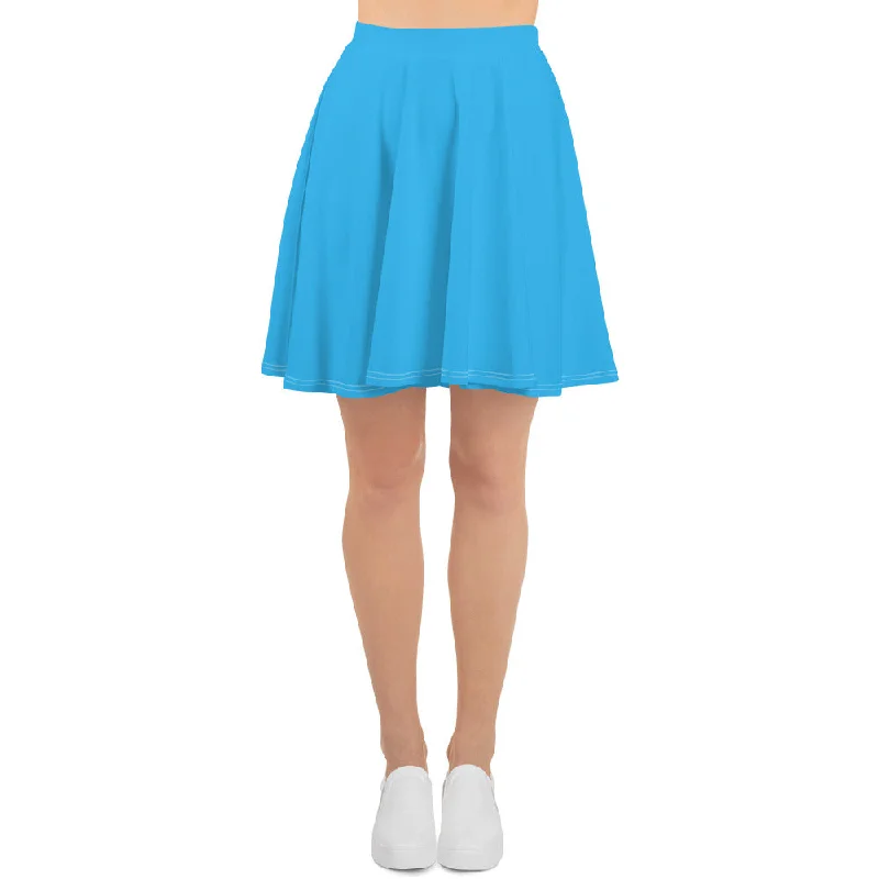 GG - Skater Skirt - Deep Sky Blue tulle skirt dreamy